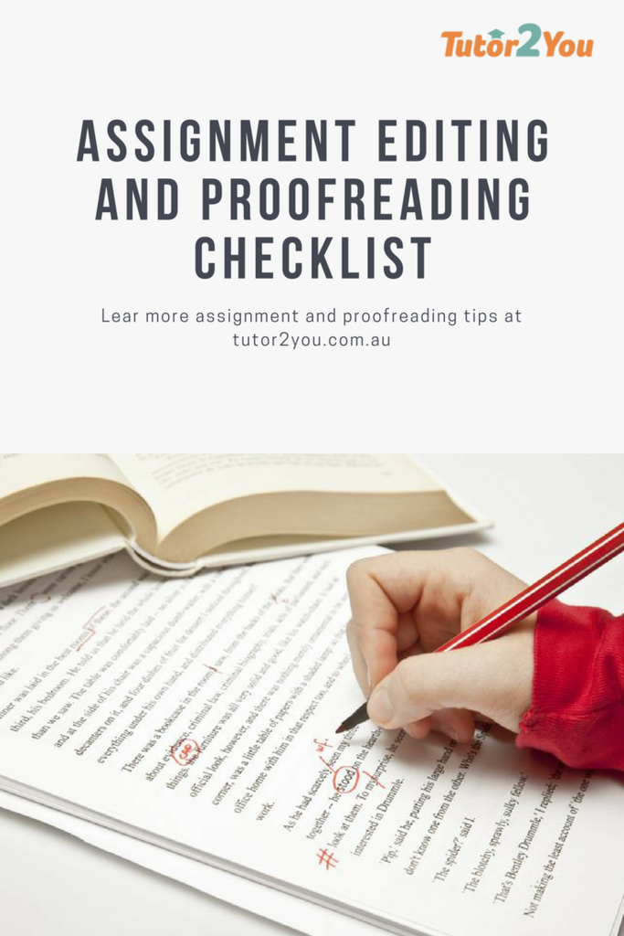 assignment proofreading free