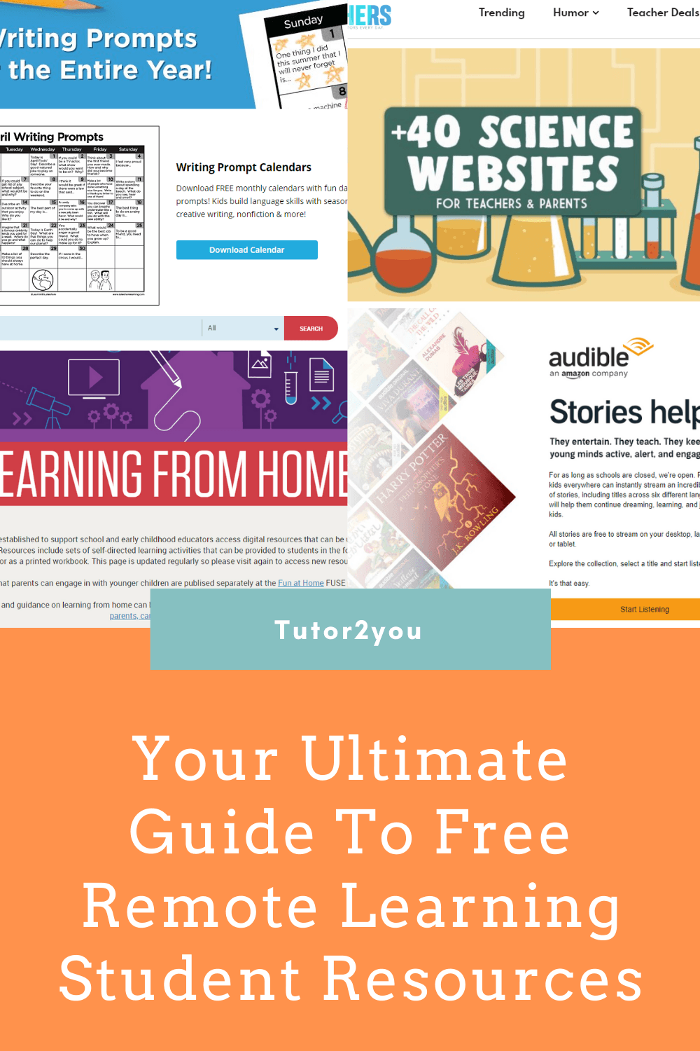 Your Ultimate Guide To Free Remote Learning Student Resources T2y