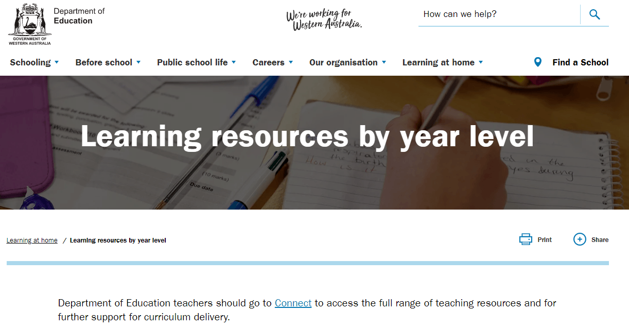 free tools & resources to support remote learning wa education learning at home